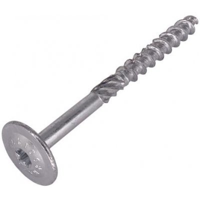 HPM TEC RAPI-TEC SK 8,0x100/50+R - stavební vrut do dřeva, polozávit, pozink, talířová hlava, TORX T40 – Hledejceny.cz