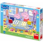 DINO Peppa Pig Výtvarník 24 dílků – Hledejceny.cz