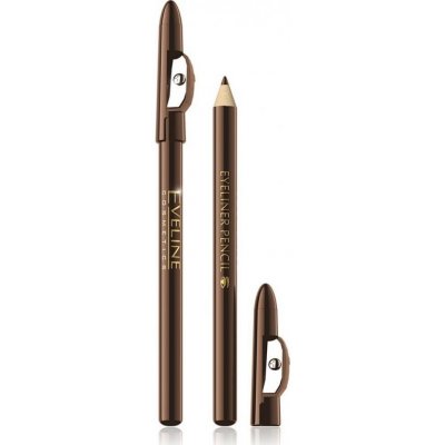 Eveline Cosmetics Eyeliner Pencil tužka na oči Eveline Brown 10 ml