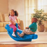 Little Tikes Houpačka velryba modrá – Zboží Dáma