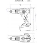 Metabo SB 18 LTX BL I 602352890 – Hledejceny.cz
