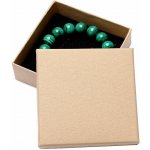 Nefertitis Papírová dárková krabička hnědá na prsteny a náušnice 9 x 9 x 3 cm NF27194 – Hledejceny.cz