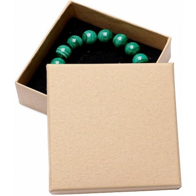 Nefertitis Papírová dárková krabička hnědá na prsteny a náušnice 9 x 9 x 3 cm NF27194 – Hledejceny.cz