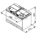 Bosch S4 12V 85Ah 800A 0 092 S4E 420 – Zboží Mobilmania