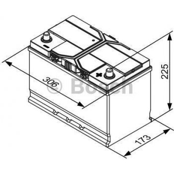 Bosch S4 12V 85Ah 800A 0 092 S4E 420