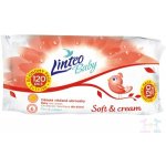 Linteo Baby Soft and Cream vlhčené ubrousky 120 ks – Sleviste.cz