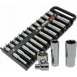 Verke Sada nástrčných klíčů krátkých a prodloužených 1/2“ 22ks 10-24mm HQ V39102