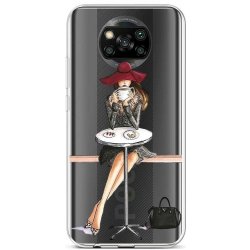 Pouzdro TopQ Xiaomi Poco X3 silikon Lady 6