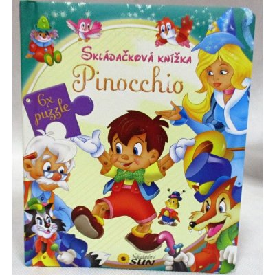 Skládačková knížka - Pinocchio – Hledejceny.cz