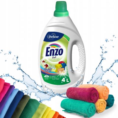 Enzo Deluxe Color prací gel 2v1 4 l 100 PD – Sleviste.cz