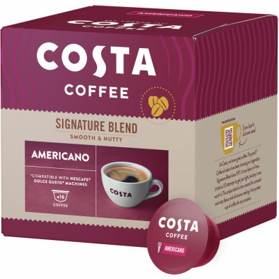 Gusto Costa Coffee Signature Blend Americano 16 porcí – Zboží Mobilmania