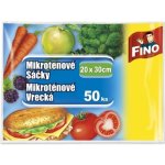 Fino mikrotenové svačinové sáčky, 20 x 30 cm, 7 µm, 50 ks – Zboží Mobilmania