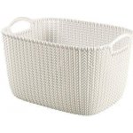 CURVER 226379 plastový košík KNIT 19L - krémový – Zbozi.Blesk.cz