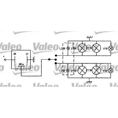 Přerušovač blinkru VALEO 641422 | Zboží Auto