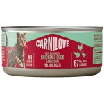 CARNILOVE Cat CAN Paté Made with Chicken, Duck & Pheasant 100 g – Zboží Mobilmania