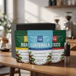 KávaPRO Dárková degustační sada Amerika zrnková 3 x 250 g – Hledejceny.cz