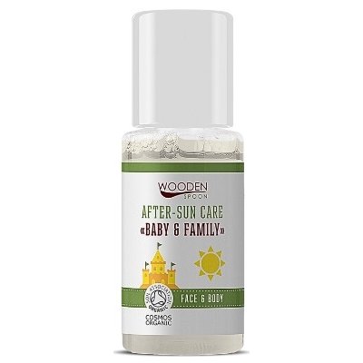 Wooden Spoon dětský organický olej po opalování pro citlivou pleť Baby & Family 10 ml – Zboží Dáma