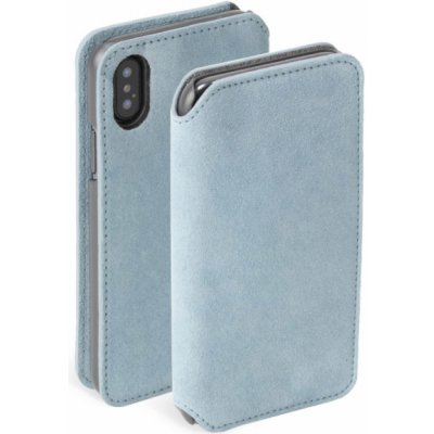 Krusell Broby 4 Card SlimWallet Apple iPhone XS Max light modré – Zboží Mobilmania