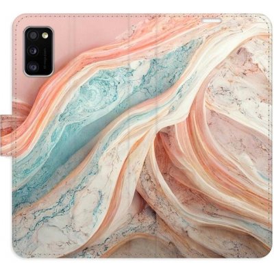 Pouzdro iSaprio flip Colour Marble Samsung Galaxy A41 – Zboží Mobilmania