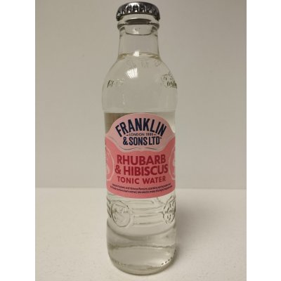 Franklin & Sons Rhubarb & Hibiscus Tonic Water 200 ml – Hledejceny.cz