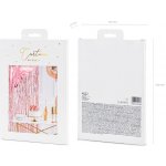 Párty záclona fóliové třásně rosegold – Sleviste.cz