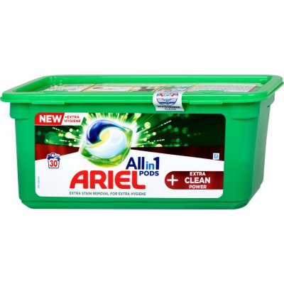 Ariel +Extra clean kapsle 30 PD – Zboží Mobilmania