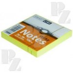 Samolepící bloček 76x76 mm 100l. neonově žlutý – Hledejceny.cz