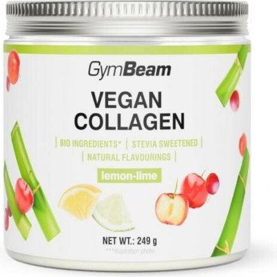 GymBeam Vegan Collg citrón limetka 249 g – Hledejceny.cz