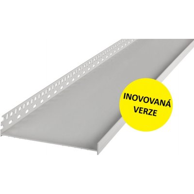 Retek Profil zakládací PVC tl. 1,8 mm šířka 123 mm 2 m – Zboží Mobilmania