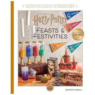 Harry Potter: Feasts & Festivities: An Official Book of Magical Celebrations, Crafts, and Party Food Inspired by the Wizarding World – Zboží Mobilmania