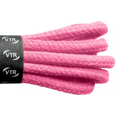 VTR bavlněné kulaté silné pastelová růžové – Zboží Mobilmania