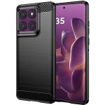 Techsuit Karbonový silikon Motorola Edge 60 Pro černý – Zboží Živě
