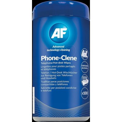 AF Phone-Clene Čistící hygienické ubrousky na telefony náhlavní soupravy 100 ks – Zbozi.Blesk.cz