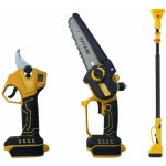 Velká AKU sada HAYAMI HA-1008-1 3v1 - pila + zahradnické nůžky + prodlužovací tyč 2,4 m – Hledejceny.cz