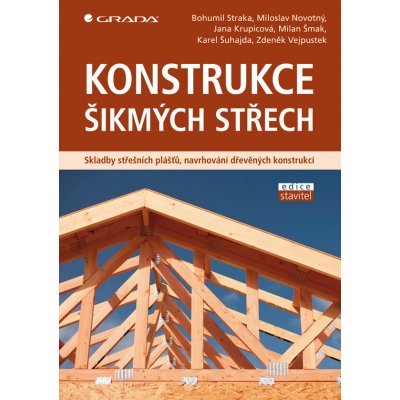 Konstrukce šikmých střech - Bohumil Straka, Miloslav Novotný – Hledejceny.cz