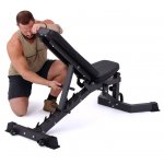 TRINFIT Bench L5 Pro s kopačem a bicepsovou opěrkou – Zboží Dáma