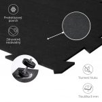 TRINFIT PUZZLE PROFI CF 100 x 100 x 0,8 cm černá krajní díl roh – Sleviste.cz