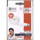 Emos SM7013W USB 2.0 A/M - i16P/M, 1m, bílý