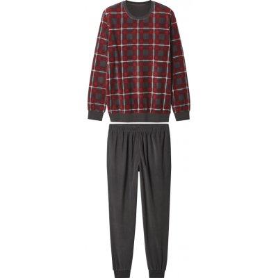 esmara Men pánské fleecové pyžamo antracitová – Zboží Dáma