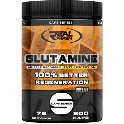 REAL PHARM GLUTAMINE 300 kapslí – Hledejceny.cz
