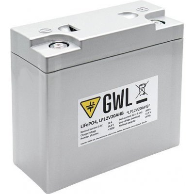 GWL POWER Lithium Yttrium 12V 20Ah – Hledejceny.cz