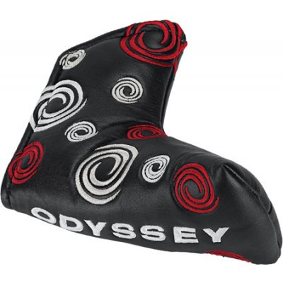 Odyssey Swirl headcover na putter, blade, černý