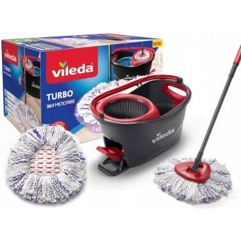 Vileda Kbelík a provázkový mop mikrovlákno 3v1 wring 22 cm