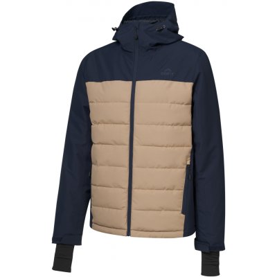 Crivit pánská lyžařská bunda navy modrá / béžová – Sleviste.cz