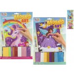 Grafix Obrázek A4 mozaika s pěnovými nálepkami lepení podle čísel – Zboží Mobilmania