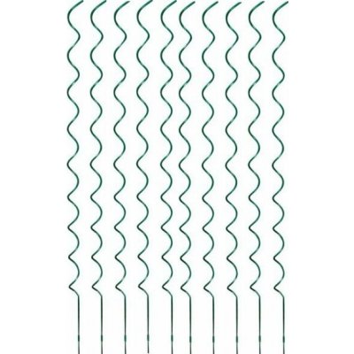 Spirálová tyč k rajčatům hladká 160cm x 7mm - Zelená - 20ks – Sleviste.cz