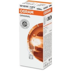 Osram Standard W16W W2,1x9,5d 12V 16W 10ks