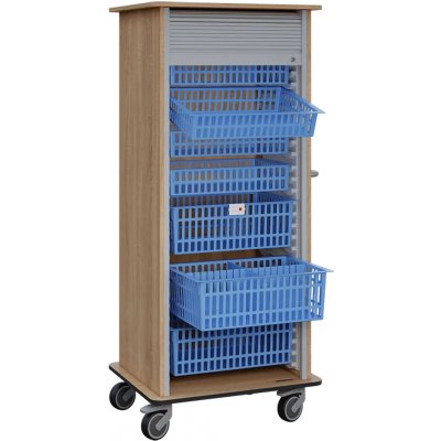 DEXTER 27 vozík boxový 1780 x 780 x 620 mm dub bardolino – Zboží Mobilmania