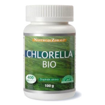 Nástroje zdraví Chlorella Bio 400 tablet 100 g