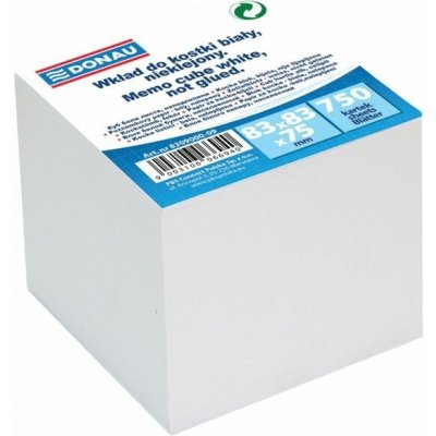 Donau Poznámkový papír náhradní, bílý 83 x 83 mm – Zbozi.Blesk.cz